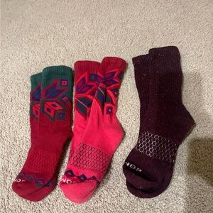 Colorful Patterned Bombas Socks Set
